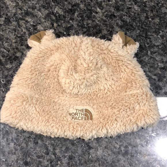north face bear beanie